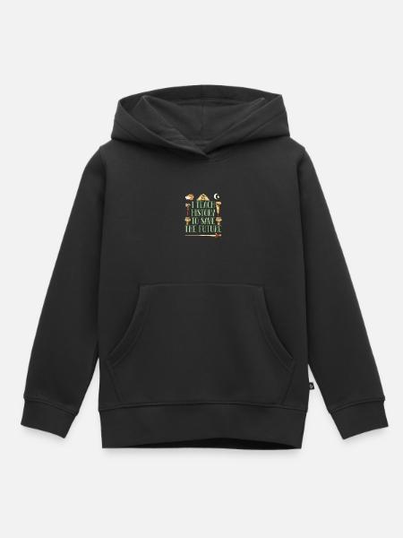 Geschichtslehrer - Kinder Premium Organic Hoodie - Schwarz