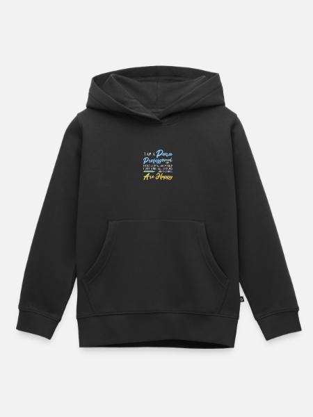 Paraprofessional - Kinder Premium Organic Hoodie - Schwarz
