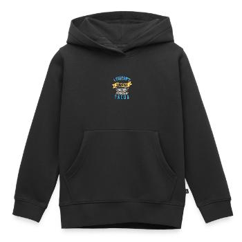 Ohne Tacos Job Humor könnte ich nicht überleben - Kinder Premium Organic Hoodie - Schwarz - Vorne - AI Model Kid Male (0cm)