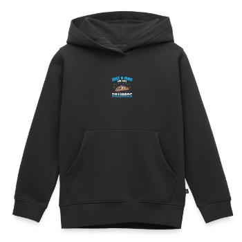 Sorry, I didn't listen to billiards butt - Kids Premium Organic Hoodie - black - Front - AI Model Kid Male (0cm)