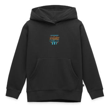 Sammlerstücke Meine Entspannung verlangt es - Kinder Premium Organic Hoodie - Schwarz - Vorne - AI Model Kid Male (0cm)