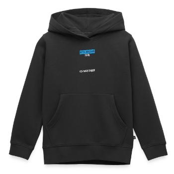 Départ de Kita Kita Abatever 2026 - Sweat Premium à capuche enfant bio - noir - Devant - AI Model Kid Male (0cm)