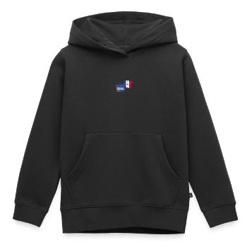 Kap Verde Frankreich Flagge Französisch Kapverden - Kinder Premium Organic Hoodie - Schwarz - Vorne - AI Model Kid Male (0cm)