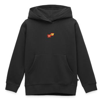 Hongkong Spanien Flagge Hongkonger - Kinder Premium Organic Hoodie - Schwarz - Vorne - AI Model Kid Male (0cm)