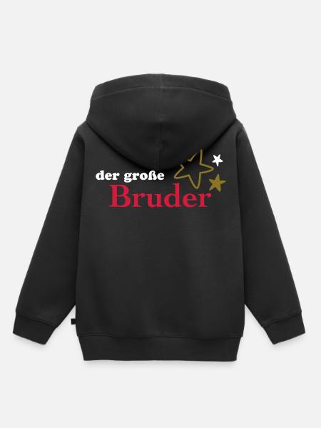 Der große Bruder - Kinder Premium Organic Hoodie -