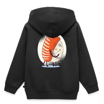 Sushi Hug - I love sushi - Kids Premium Organic Hoodie - black - Back - AI Model Kid Male (0cm)