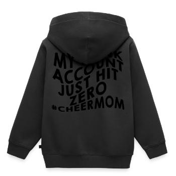 My Bank Account Just Hit Zero 2 - Kids Premium Organic Hoodie - black - Back - AI Model Kid Male (0cm)