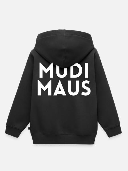 Müde Müde Müde - Kinder Premium Organic Hoodie - Schwarz