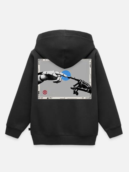 Die letzte Schöpfung - Kinder Premium Organic Hoodie - Schwarz