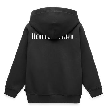 Heute nicht – Lustiges Statement T-Shirt - Kinder Premium Organic Hoodie - Schwarz - Hinten - AI Model Kid Male (0cm)