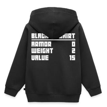 Gaming Gamer Jeux Jeux de Jeux Rétro Geschenk - Sweat Premium à capuche enfant bio - noir - Dos - AI Model Kid Male (0cm)