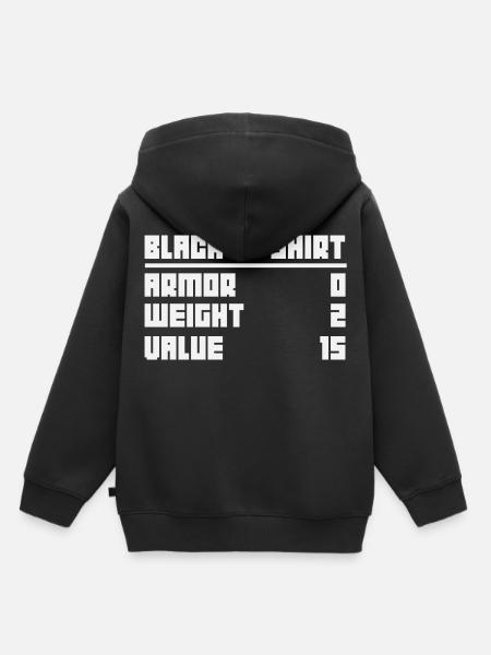 Spielekonsole Konsole Retro Geschenk - Kinder Premium Organic Hoodie - Schwarz