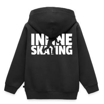 Rollerblades Roller Blades - Kids Premium Organic Hoodie - black - Back - AI Model Kid Male (0cm)