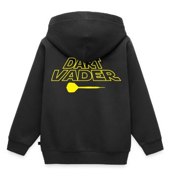 Dart - Kids Premium Organic Hoodie - black - Back - AI Model Kid Male (0cm)