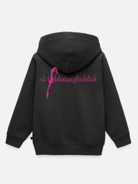 Hiddenseeglücklich klein - Kinder Premium Organic Hoodie - Schwarz