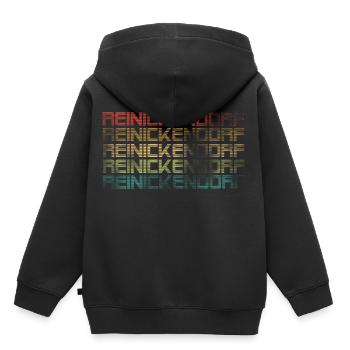 Berlin Reinickendorf - Used Look - Kinder Premium Organic Hoodie - Schwarz - Hinten - AI Model Kid Male (0cm)