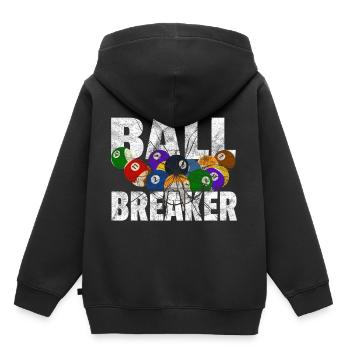Ball Breaker Gift Billiards Billiard Ball - Kids Premium Organic Hoodie - black - Back - AI Model Kid Male (0cm)
