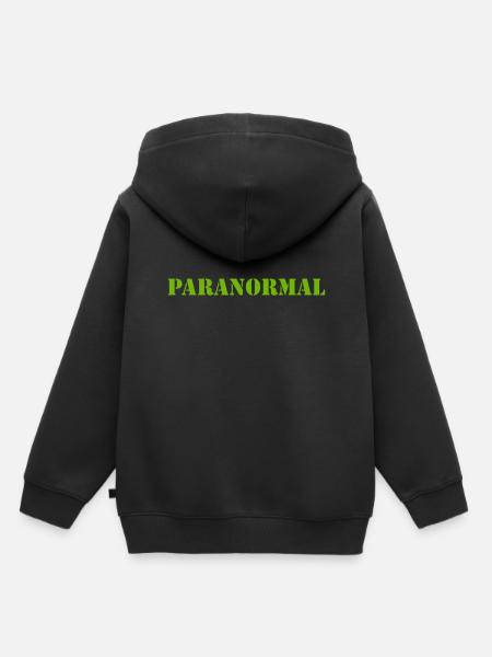 paranormal - Kids Premium Organic Hoodie - black