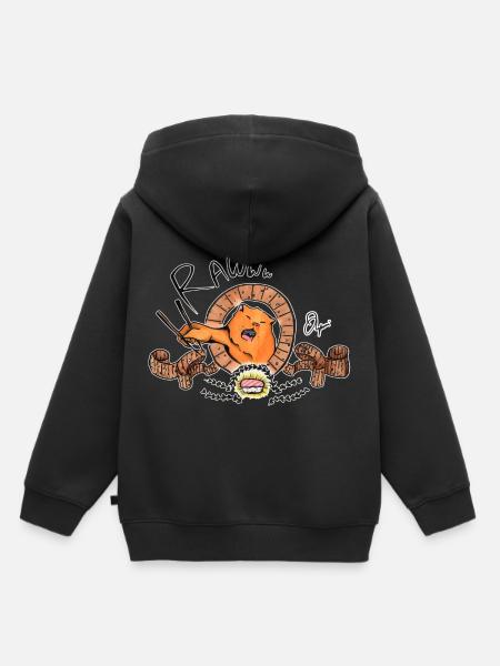 Amoureux des sushis - Sweat Premium à capuche enfant bio - noir