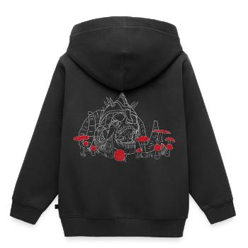 Dumb Scream of the Viking - Kids Premium Organic Hoodie - black - Back - AI Model Kid Male (0cm)