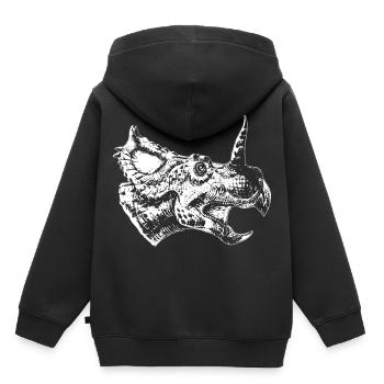 Dinosaur dinosaur centrosaurus primeval gift - Kids Premium Organic Hoodie - black - Back - AI Model Kid Male (0cm)