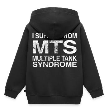 aquarium - Sweat Premium à capuche enfant bio - noir - Dos - AI Model Kid Male (0cm)