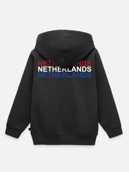 Holland - Kinder Premium hoodie biologisch - zwart