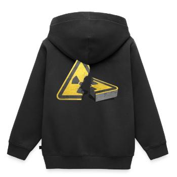 Atomausstieg! L'énergie nucléaire non merci! - Sweat Premium à capuche enfant bio - noir - Dos - AI Model Kid Male (0cm)