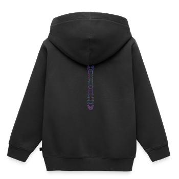 Physiotherapeut - Kinder Premium Organic Hoodie - Schwarz - Hinten - AI Model Kid Male (0cm)