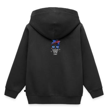 Demokratische Republik Kongo - Kinder Premium Organic Hoodie - Schwarz - Hinten - AI Model Kid Male (0cm)