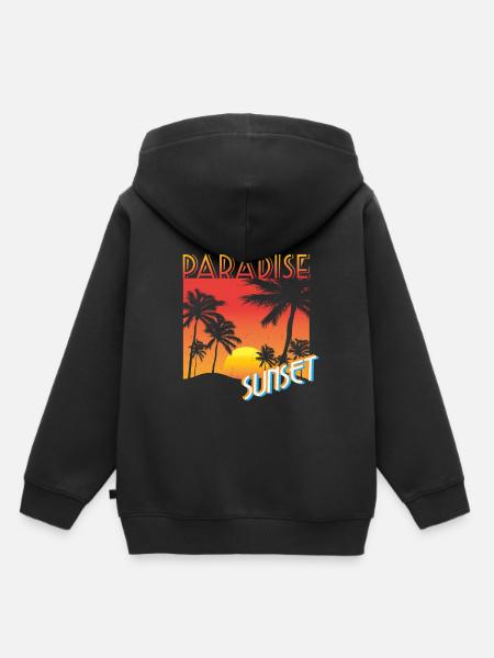 Strand - Kinder Premium Organic Hoodie - Schwarz