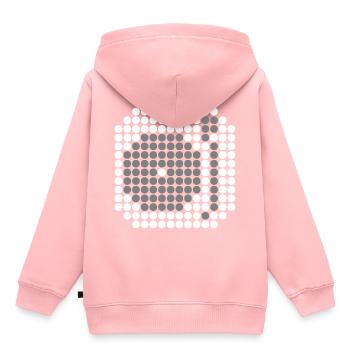 MIXER DJ DOTÉ (w) - Sweat Premium à capuche enfant bio - rose - Dos - AI Model Kid Female (0cm)