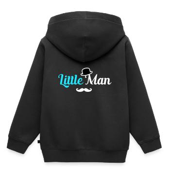 infant - Kids Premium Organic Hoodie - black - Back - AI Model Kid Male (0cm)