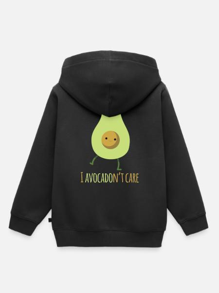 Frucht - Kinder Premium Organic Hoodie - Schwarz