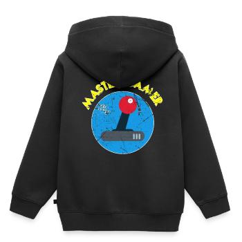 Gamer - Kids Premium Organic Hoodie - black - Back - AI Model Kid Male (0cm)