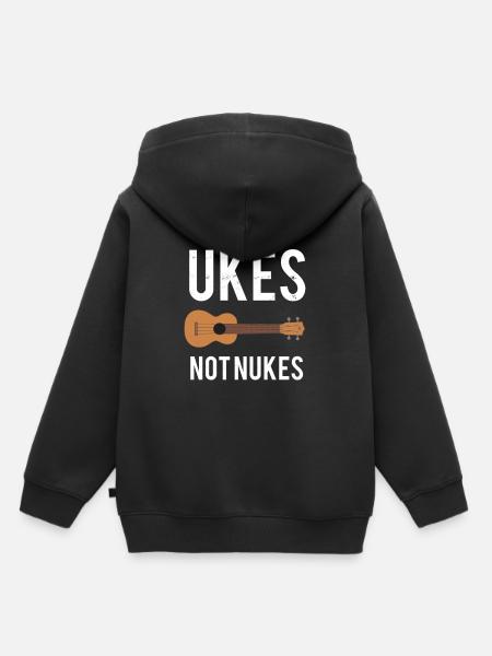 Musik - Kinder Premium Organic Hoodie - Schwarz