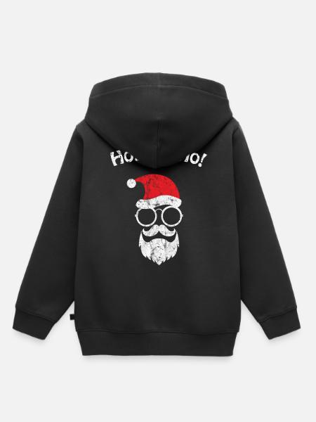 Weihnachten - Kinder Premium Organic Hoodie - Schwarz