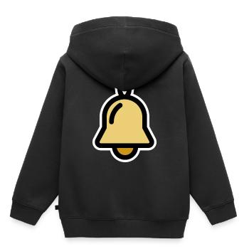 Christmas bell, bell, bell, decoration - Kids Premium Organic Hoodie - black - Back - AI Model Kid Male (0cm)