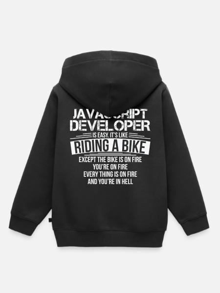 Profession Computer Geeks Funny Gift - Kids Premium Organic Hoodie - black