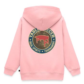 kicker foosball kicker - Kids Premium Organic Hoodie - rose - Back - AI Model Kid Female (0cm)