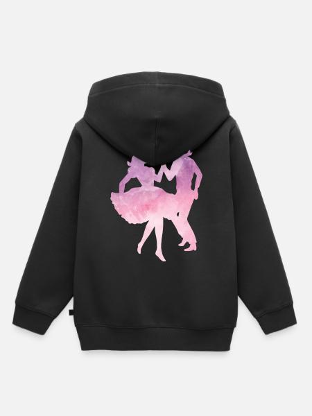 Salsa danse Valse Jazz Rock Cadeau Cooles - Sweat Premium à capuche enfant bio - noir