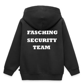 Fasching - Kinder Premium Organic Hoodie - Schwarz - Hinten - AI Model Kid Male (0cm)