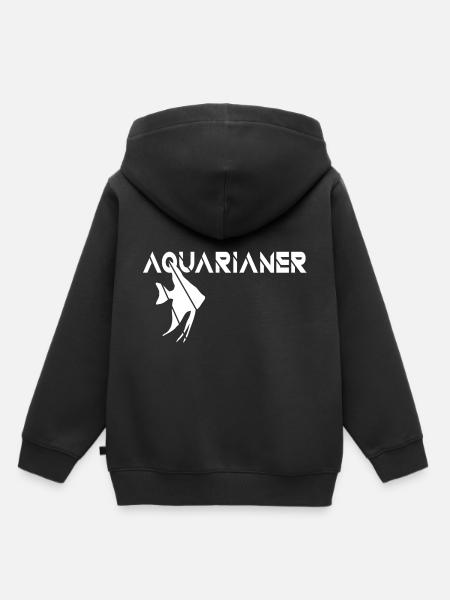 Aquarianer - Kinder Premium Organic Hoodie - Schwarz