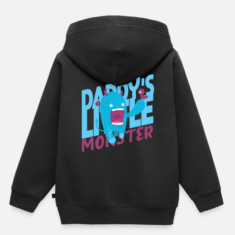 Kind Kinder Geschenkidee - Kinder Premium Organic Hoodie - Schwarz