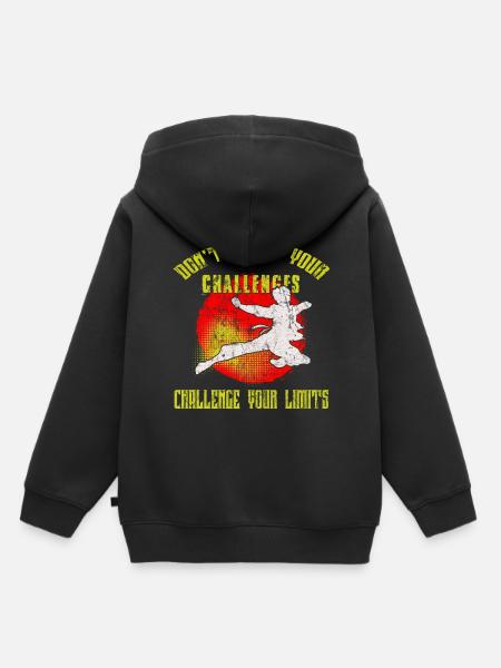 Kampfsport - Kinder Premium Organic Hoodie - Schwarz