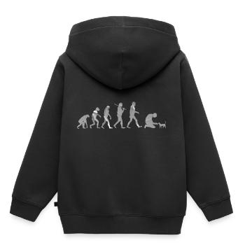 Cat lover - Kids Premium Organic Hoodie - black - Back - AI Model Kid Male (0cm)