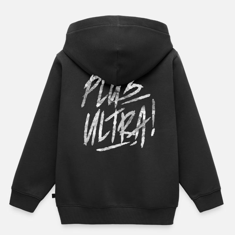 Anime - Kinder Premium Organic Hoodie - Schwarz
