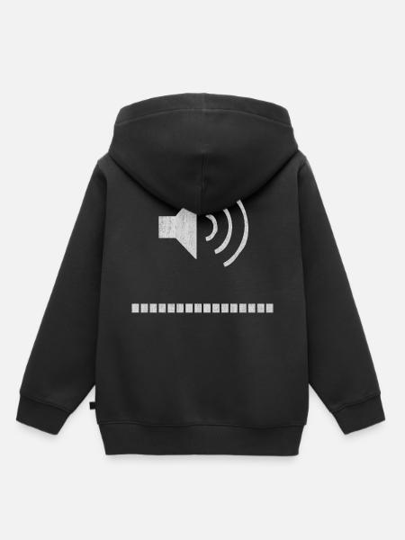 EDM - Kinder Premium Organic Hoodie - Schwarz