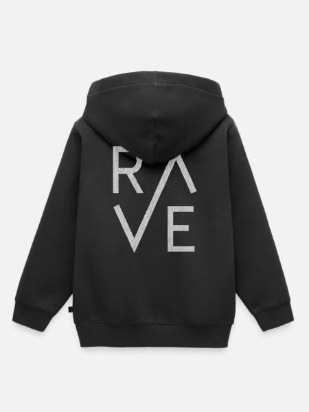 EDM - Kinder Premium Organic Hoodie - Schwarz