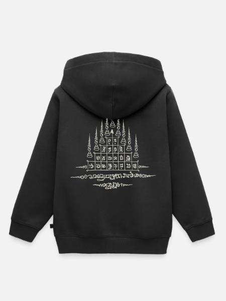 Sak Yant Thai Tattoo Neun Spitzen Cooles Geschenk - Kinder Premium Organic Hoodie - Schwarz